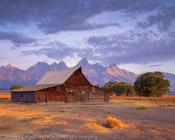 T. A. Moulton Barn, Grand Teton National Park (4x5)